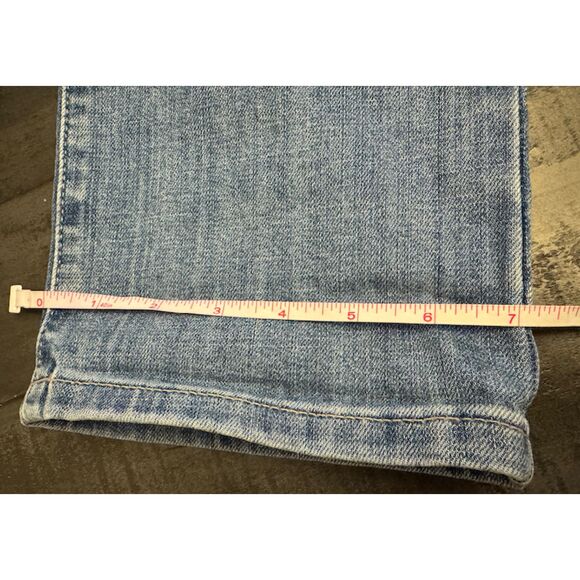 Lee Straight Leg Regular Fit Mid Rise - Sz 12 - Picture 8 of 10